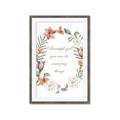 Picture of Beautiful Girl Wreath _GroupedProduct_Rectangle_Portrait_Mini_ _GroupedProduct_Rectangle_Portrait_Framed_Matted_