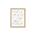 Picture of Botanical alphabet _GroupedProduct_Rectangle_Portrait_Mini_ _GroupedProduct_Rectangle_Portrait_Framed_Matted_