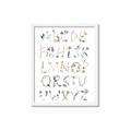 Picture of Botanical alphabet _GroupedProduct_Rectangle_Portrait_Mini_ _GroupedProduct_Rectangle_Portrait_Framed_Matted_
