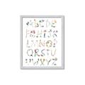 Picture of Botanical alphabet _GroupedProduct_Rectangle_Portrait_Mini_ _GroupedProduct_Rectangle_Portrait_Framed_Matted_