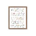 Picture of Botanical alphabet _GroupedProduct_Rectangle_Portrait_Mini_ _GroupedProduct_Rectangle_Portrait_Framed_Matted_