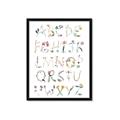 Picture of Botanical alphabet _GroupedProduct_Rectangle_Portrait_Mini_ _GroupedProduct_Rectangle_Portrait_Framed_Matted_