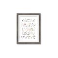 Picture of Botanical alphabet _GroupedProduct_Rectangle_Portrait_Mini_ _GroupedProduct_Rectangle_Portrait_Framed_Matted_