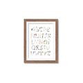 Picture of Botanical alphabet _GroupedProduct_Rectangle_Portrait_Mini_ _GroupedProduct_Rectangle_Portrait_Framed_Matted_