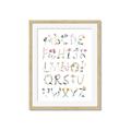 Picture of Botanical alphabet _GroupedProduct_Rectangle_Portrait_Mini_ _GroupedProduct_Rectangle_Portrait_Framed_Matted_