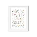 Picture of Botanical alphabet _GroupedProduct_Rectangle_Portrait_Mini_ _GroupedProduct_Rectangle_Portrait_Framed_Matted_