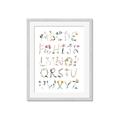 Picture of Botanical alphabet _GroupedProduct_Rectangle_Portrait_Mini_ _GroupedProduct_Rectangle_Portrait_Framed_Matted_