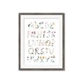 Picture of Botanical alphabet _GroupedProduct_Rectangle_Portrait_Mini_ _GroupedProduct_Rectangle_Portrait_Framed_Matted_