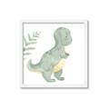 Picture of Cute Dinosaur I _GroupedProduct_Square_Mini_ _GroupedProduct_Square_Framed_Matted_