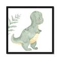 Picture of Cute Dinosaur I _GroupedProduct_Square_Mini_ _GroupedProduct_Square_Framed_Matted_