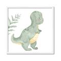 Picture of Cute Dinosaur I _GroupedProduct_Square_Mini_ _GroupedProduct_Square_Framed_Matted_