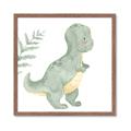 Picture of Cute Dinosaur I _GroupedProduct_Square_Mini_ _GroupedProduct_Square_Framed_Matted_