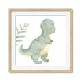 Picture of Cute Dinosaur I _GroupedProduct_Square_Mini_ _GroupedProduct_Square_Framed_Matted_