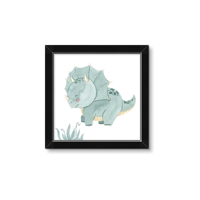 Picture of Cute Dinosaur II _GroupedProduct_Square_Mini_ _GroupedProduct_Square_Framed_Matted_