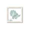 Picture of Cute Dinosaur II _GroupedProduct_Square_Mini_ _GroupedProduct_Square_Framed_Matted_