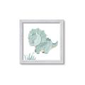 Picture of Cute Dinosaur II _GroupedProduct_Square_Mini_ _GroupedProduct_Square_Framed_Matted_