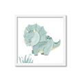Picture of Cute Dinosaur II _GroupedProduct_Square_Mini_ _GroupedProduct_Square_Framed_Matted_