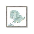Picture of Cute Dinosaur II _GroupedProduct_Square_Mini_ _GroupedProduct_Square_Framed_Matted_