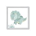 Picture of Cute Dinosaur II _GroupedProduct_Square_Mini_ _GroupedProduct_Square_Framed_Matted_