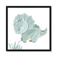 Picture of Cute Dinosaur II _GroupedProduct_Square_Mini_ _GroupedProduct_Square_Framed_Matted_
