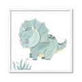 Picture of Cute Dinosaur II _GroupedProduct_Square_Mini_ _GroupedProduct_Square_Framed_Matted_
