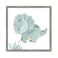 Picture of Cute Dinosaur II _GroupedProduct_Square_Mini_ _GroupedProduct_Square_Framed_Matted_