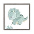 Picture of Cute Dinosaur II _GroupedProduct_Square_Mini_ _GroupedProduct_Square_Framed_Matted_