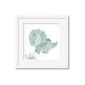 Picture of Cute Dinosaur II _GroupedProduct_Square_Mini_ _GroupedProduct_Square_Framed_Matted_