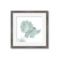 Picture of Cute Dinosaur II _GroupedProduct_Square_Mini_ _GroupedProduct_Square_Framed_Matted_