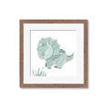 Picture of Cute Dinosaur II _GroupedProduct_Square_Mini_ _GroupedProduct_Square_Framed_Matted_