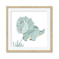 Picture of Cute Dinosaur II _GroupedProduct_Square_Mini_ _GroupedProduct_Square_Framed_Matted_