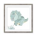 Picture of Cute Dinosaur II _GroupedProduct_Square_Mini_ _GroupedProduct_Square_Framed_Matted_