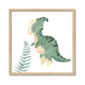Picture of Cute Dinosaur III _GroupedProduct_Square_Mini_ _GroupedProduct_Square_Framed_Matted_