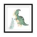 Picture of Cute Dinosaur III _GroupedProduct_Square_Mini_ _GroupedProduct_Square_Framed_Matted_