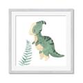 Picture of Cute Dinosaur III _GroupedProduct_Square_Mini_ _GroupedProduct_Square_Framed_Matted_