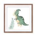Picture of Cute Dinosaur III _GroupedProduct_Square_Mini_ _GroupedProduct_Square_Framed_Matted_