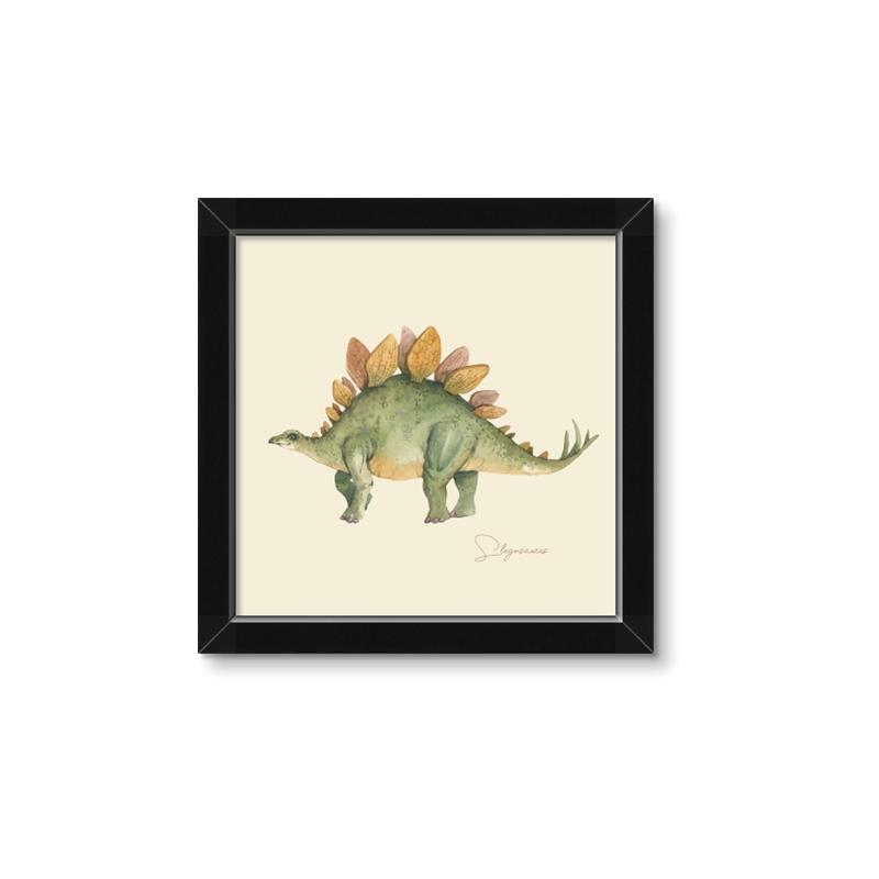 Picture of Stegosaurus _GroupedProduct_Square_Mini_ _GroupedProduct_Square_Framed_Matted_