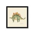 Picture of Stegosaurus _GroupedProduct_Square_Mini_ _GroupedProduct_Square_Framed_Matted_