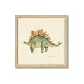 Picture of Stegosaurus _GroupedProduct_Square_Mini_ _GroupedProduct_Square_Framed_Matted_