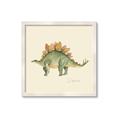 Picture of Stegosaurus _GroupedProduct_Square_Mini_ _GroupedProduct_Square_Framed_Matted_