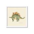 Picture of Stegosaurus _GroupedProduct_Square_Mini_ _GroupedProduct_Square_Framed_Matted_