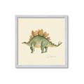 Picture of Stegosaurus _GroupedProduct_Square_Mini_ _GroupedProduct_Square_Framed_Matted_
