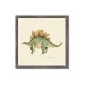 Picture of Stegosaurus _GroupedProduct_Square_Mini_ _GroupedProduct_Square_Framed_Matted_