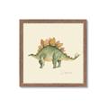 Picture of Stegosaurus _GroupedProduct_Square_Mini_ _GroupedProduct_Square_Framed_Matted_