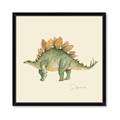Picture of Stegosaurus _GroupedProduct_Square_Mini_ _GroupedProduct_Square_Framed_Matted_