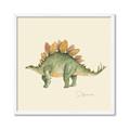 Picture of Stegosaurus _GroupedProduct_Square_Mini_ _GroupedProduct_Square_Framed_Matted_