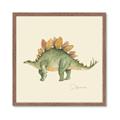 Picture of Stegosaurus _GroupedProduct_Square_Mini_ _GroupedProduct_Square_Framed_Matted_