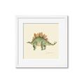 Picture of Stegosaurus _GroupedProduct_Square_Mini_ _GroupedProduct_Square_Framed_Matted_