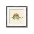 Picture of Stegosaurus _GroupedProduct_Square_Mini_ _GroupedProduct_Square_Framed_Matted_