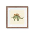 Picture of Stegosaurus _GroupedProduct_Square_Mini_ _GroupedProduct_Square_Framed_Matted_